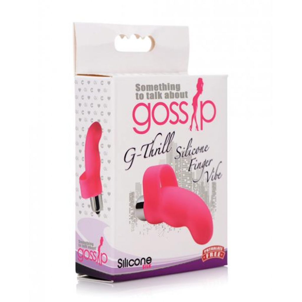 Curve Novelties Gossip G-Thrill G Spot Finger Vibe - Magenta