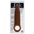 Jock Enhancer 2 Inches Extender with Ball Strap - Brown