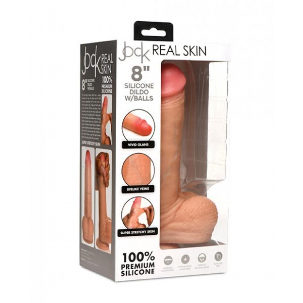 Curve Toys Jock Real Skin Silicone 8