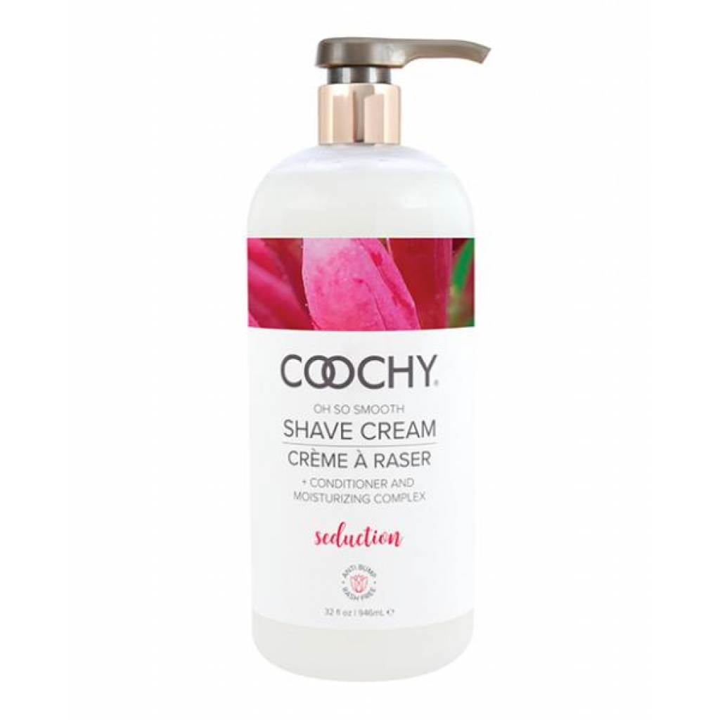 Coochy Seduction Shave Cream - 32 Oz Honeysuckle Citrus