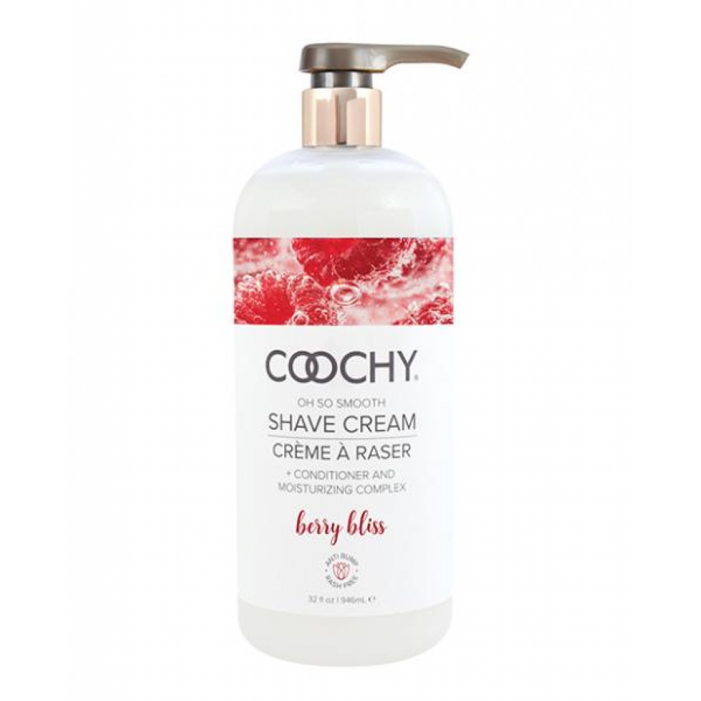 Coochy Shave Cream - 32 Oz Berry Bliss