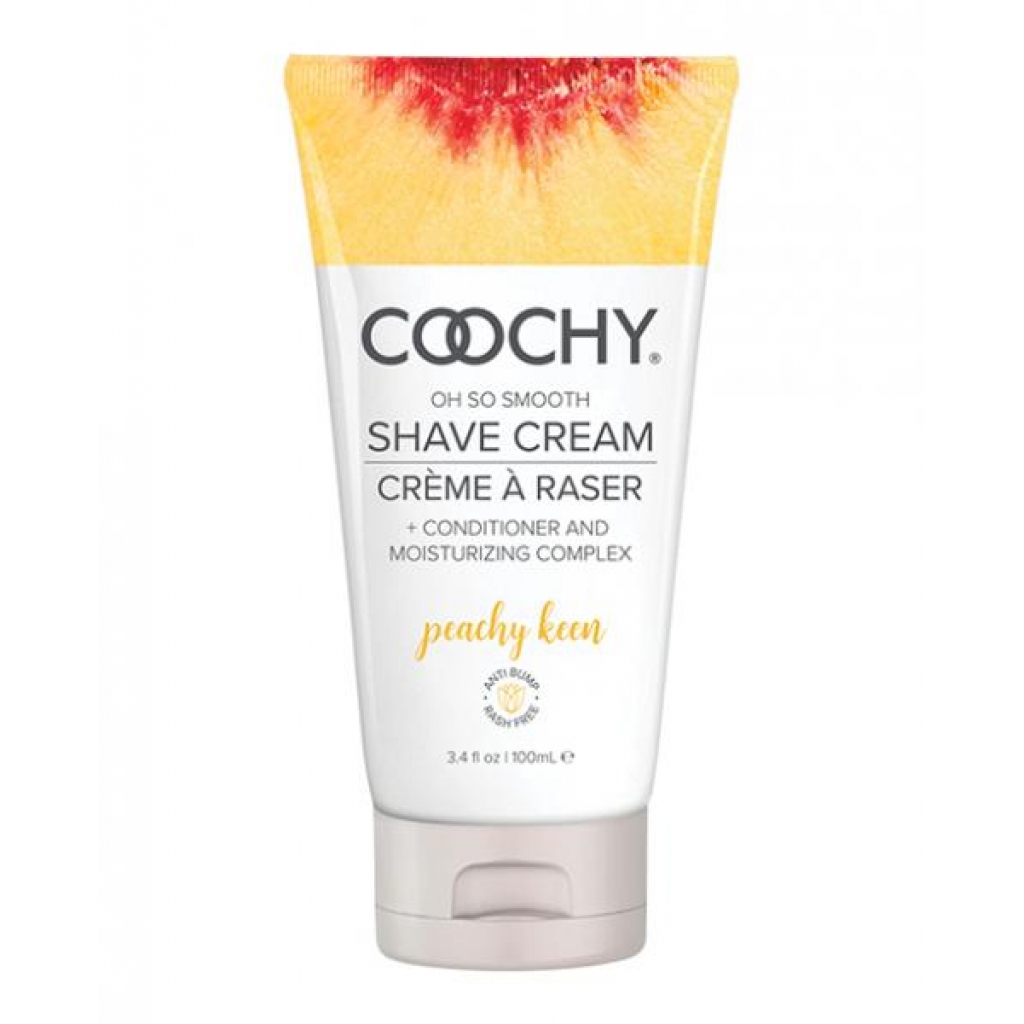 Coochy Shave Cream Peachy Keen 3.4 fluid ounces