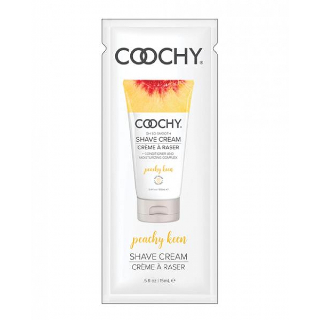 Coochy Shave Cream - Peachy Keen - 0.5 Fluid Ounce