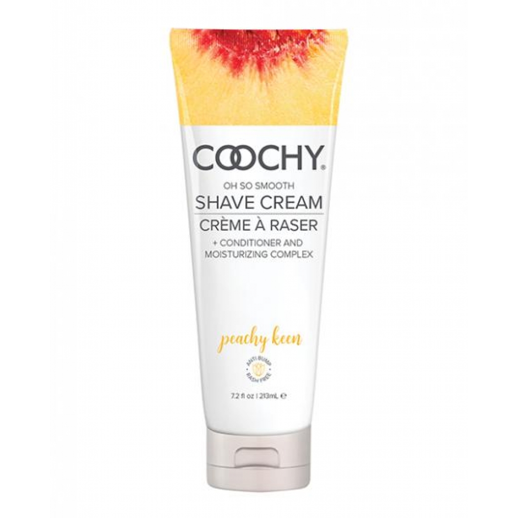 Coochy Shave Cream - Rash-Free Experience in Peachy Keen