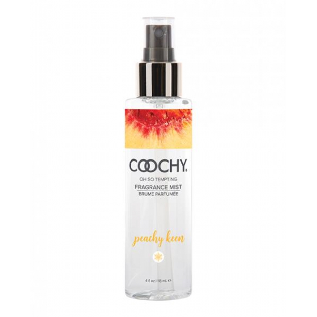 Coochy Fragrance Mist - 4 Oz Peachy Keen - Invigorating Aromas