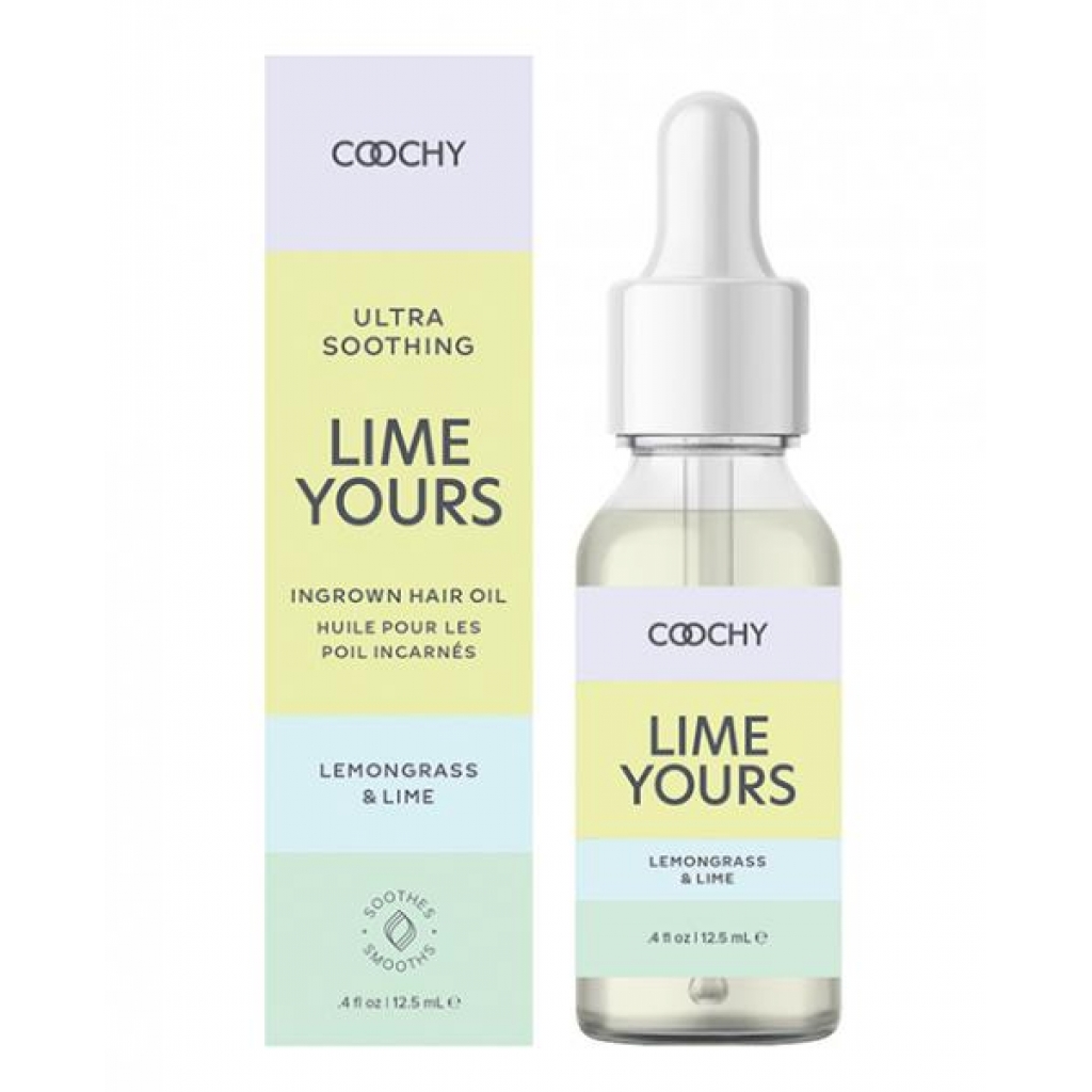 Coochy Ultra Soothing Ingrown Hair Oil - Lemongrass Lime - 0.4 oz