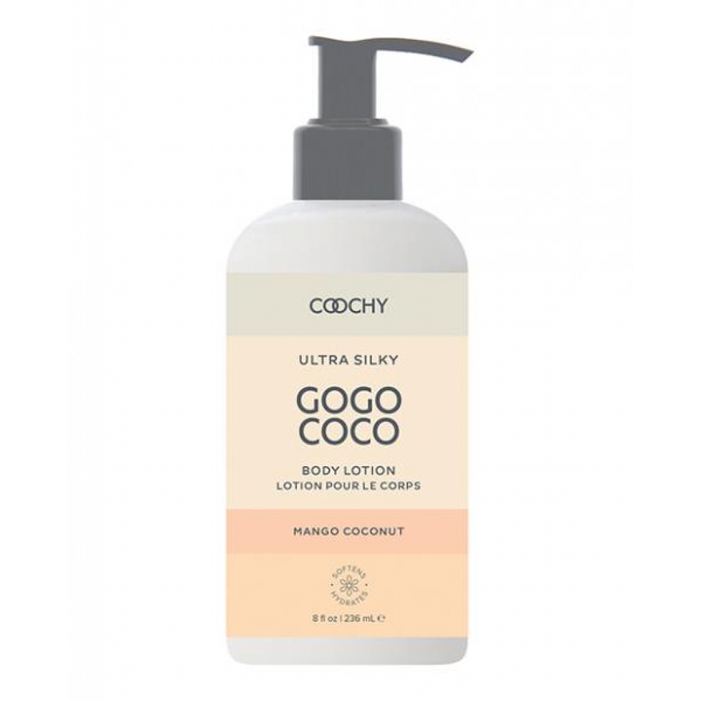 Coochy Ultra Silky Body Lotion - Mango Coconut 8 oz.