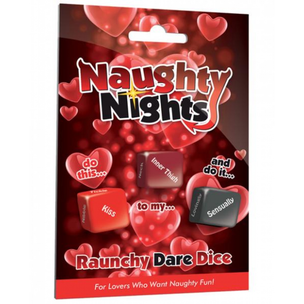 Naughty Nights Raunchy Dare Dice Game