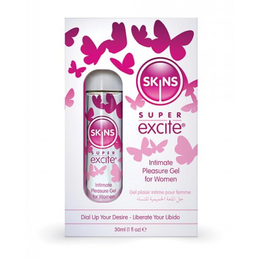 Skins Super Excite Clitoral Gel - 30 Ml