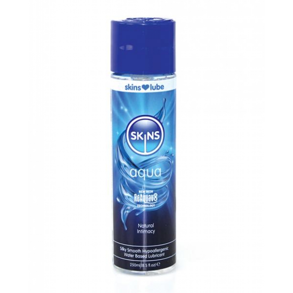 Skins Aqua Premium Water-Based Lubricant - 8.5 Fl Oz