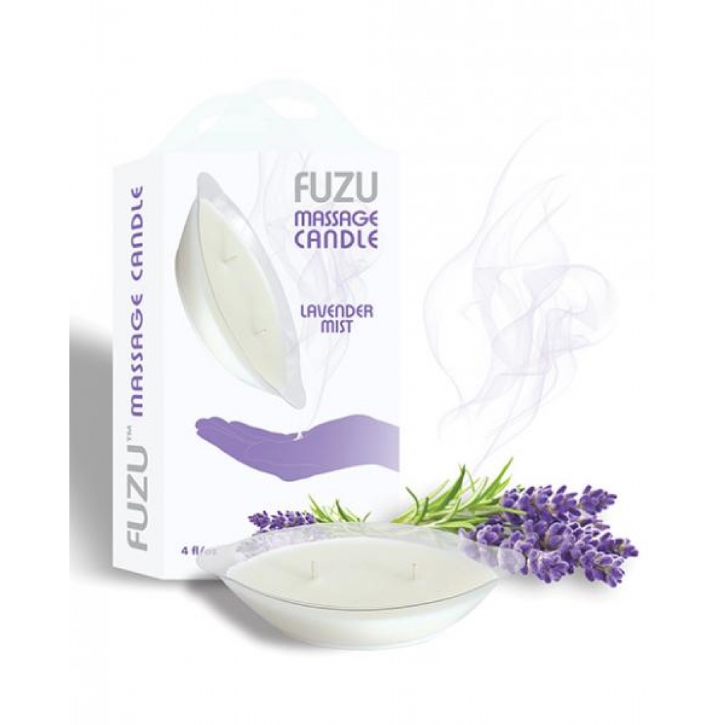 Fuzu Massage Candle - 4 Oz Lavender Mist