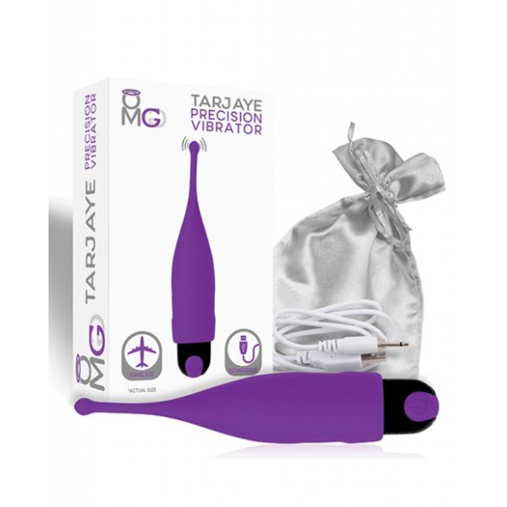 Omg Tarjaye Travel Size Precision Stimulator - Purple