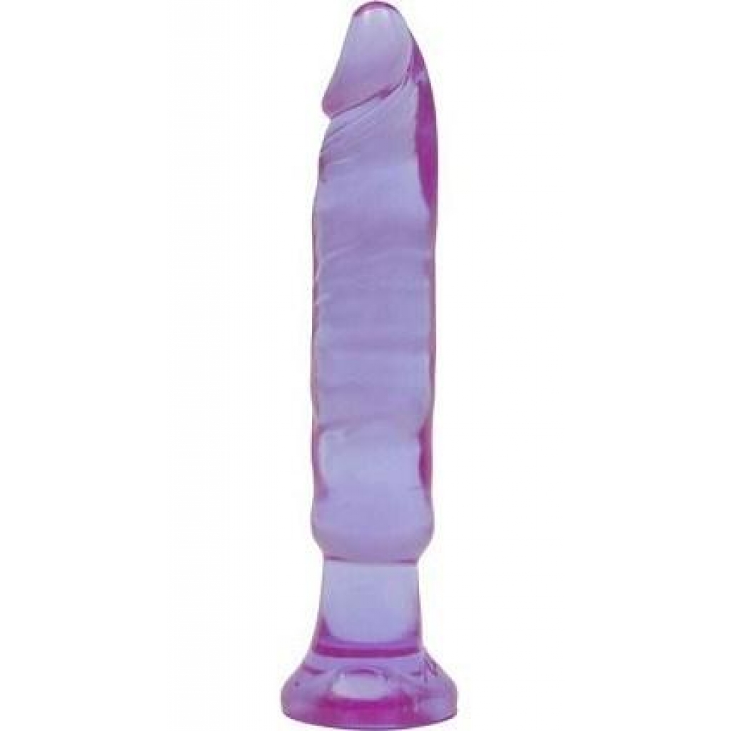 Crystal Jellies 6 inches Anal Starter Purple