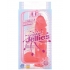 Crystal Jellies Ballsy C*ck 8.75 inch Pink Dildo - Doc Johnson
