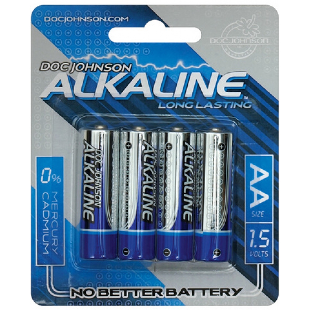 Doc Johnson Alkaline Batteries - AA (4 Pack)