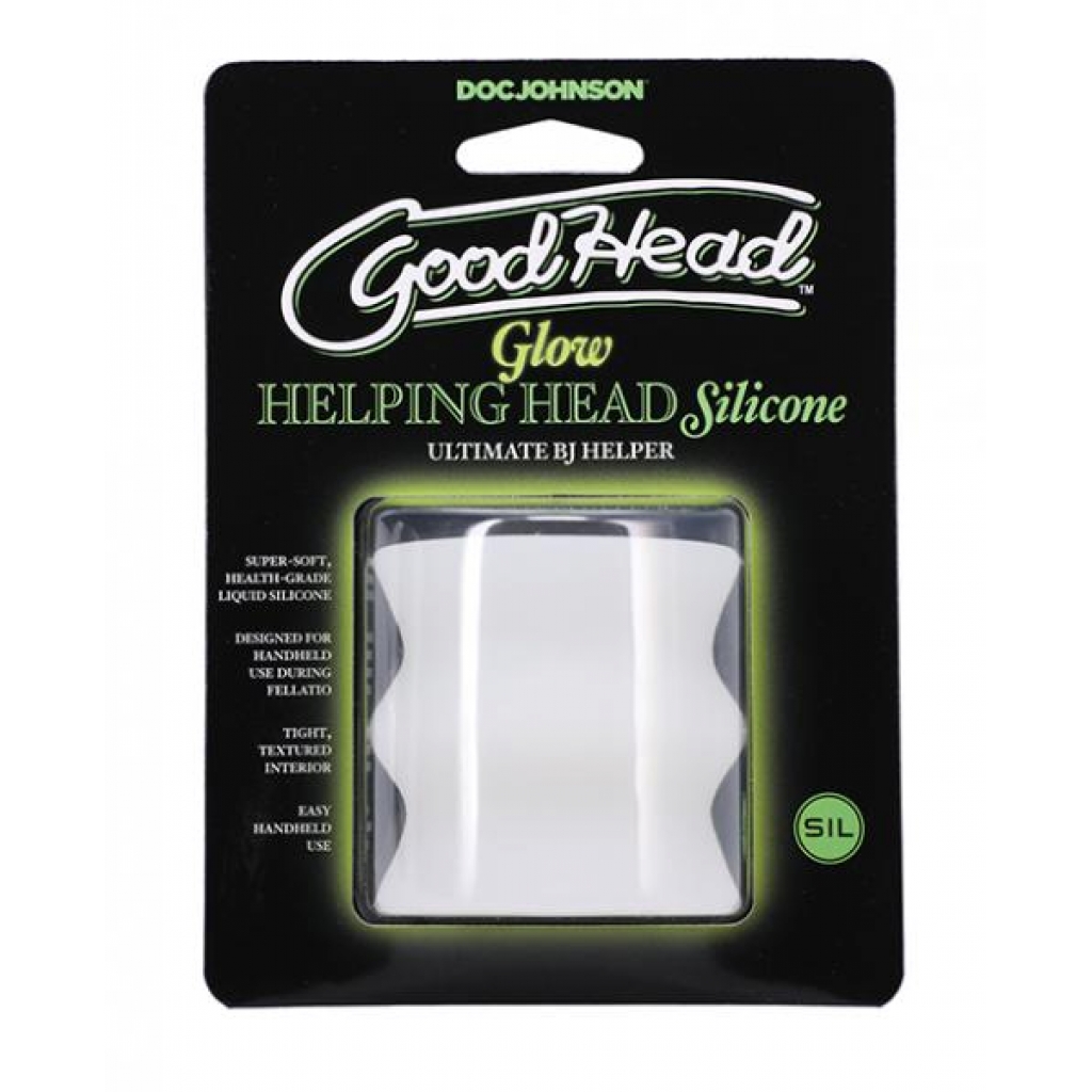 Goodhead Silicone Glow Helping Head - Frost