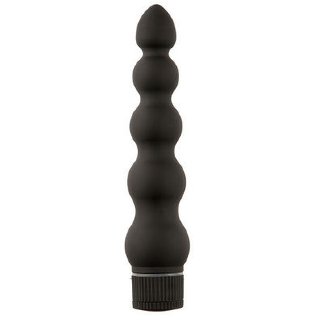 Black Magic 7-Inch Ribbed Vibrator