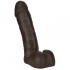 Vac-U-Lock 8-inch Realistic Cock - Brown