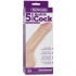 Vac-U-Lock 5 Inch Realistic Dong - Beige