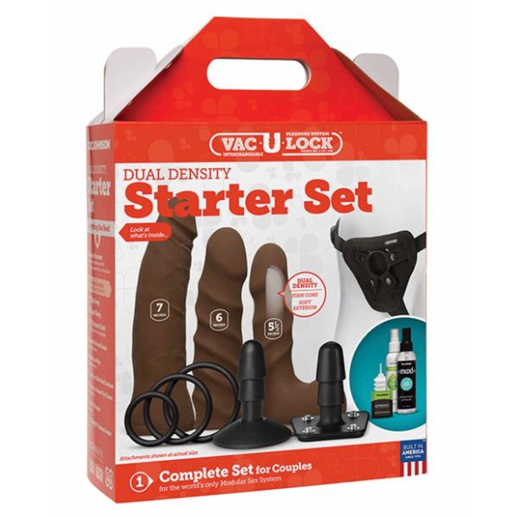 Vac-u-lock Dual Density Starter Set - Chocolate