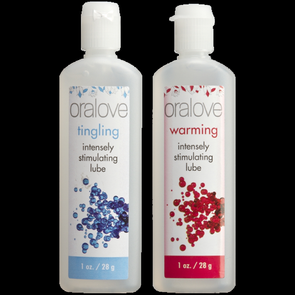 Oralove Delicious Duo - Flavored Warming & Tingling Lubes