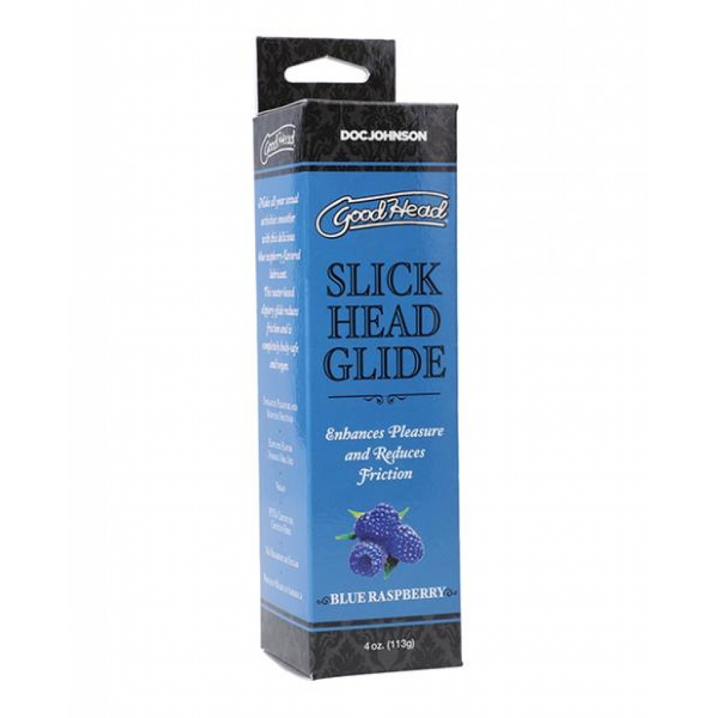 Goodhead Slick Head Glide - 4 Oz Blue Raspberry