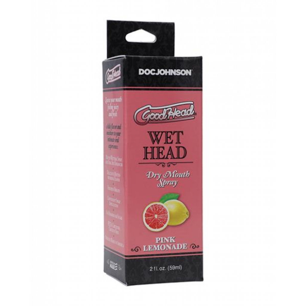 Goodhead Wet Head Dry Mouth Spray - 2 Oz Pink Lemonade