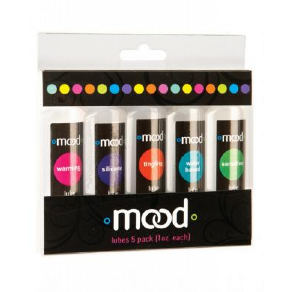 Mood Lube 5 Pack - 1 Ounce Bottles