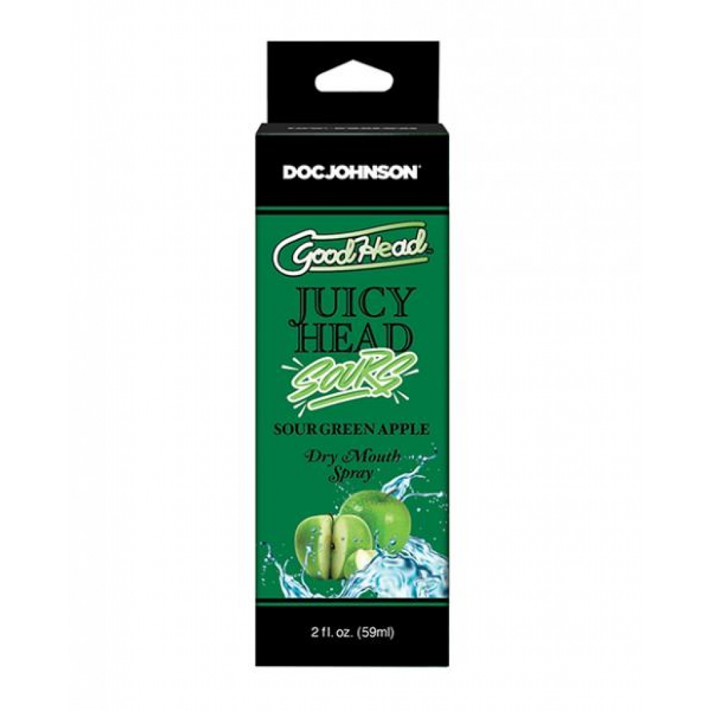 Goodhead Juicy Head Dry Mouth Spray - 2 Oz Sour Green Apple