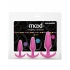 Mood Naughty 1 Anal Trainer Set - Pink (Set of 3)