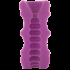 Mood Pleaser Thick Ribbed Purple Masturbator