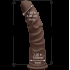 D Ragin D 8 inches Chocolate Brown Ultraskyn Dildo