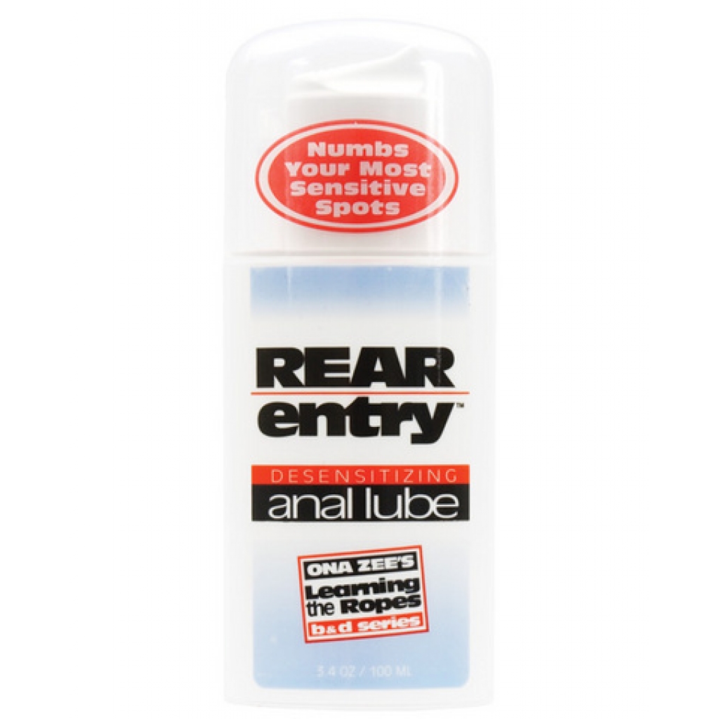 Ona Zees Rear Entry Desensitizing Anal Lube - 3.4oz