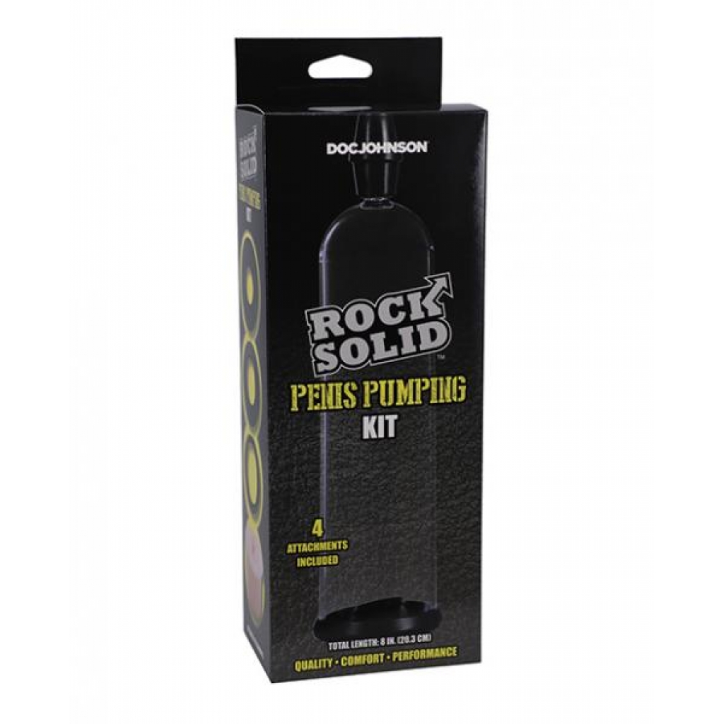 Rock Solid Premium Penis Pumping Kit