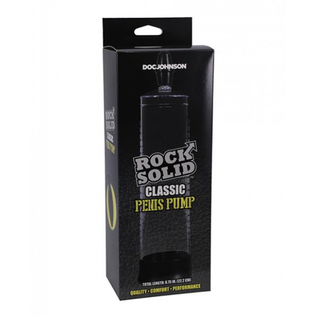 Rock Solid Classic Penis Pump - For Bigger and Thicker Results