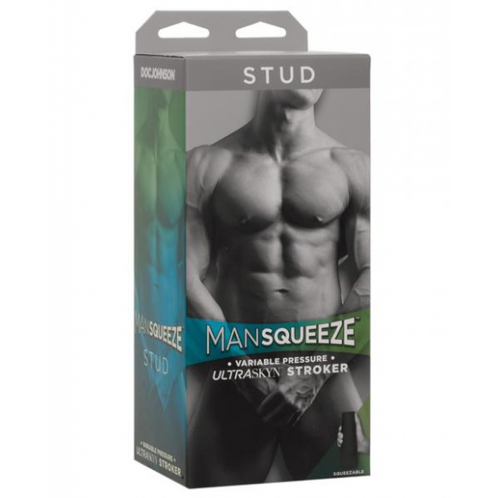 Man Squeeze Stud Ass - Beige Stroker