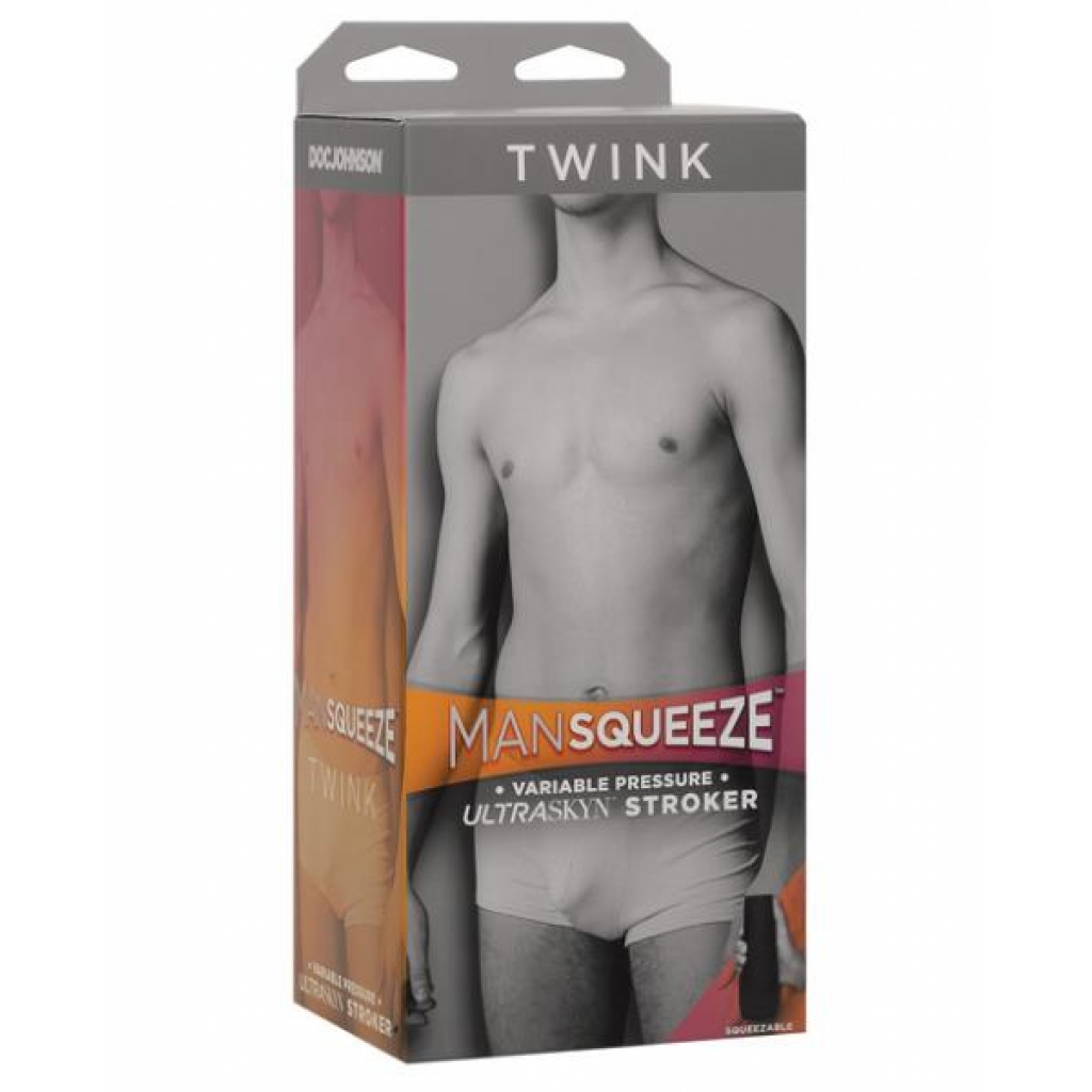 Man Squeeze Twink Ass Beige Masturbator