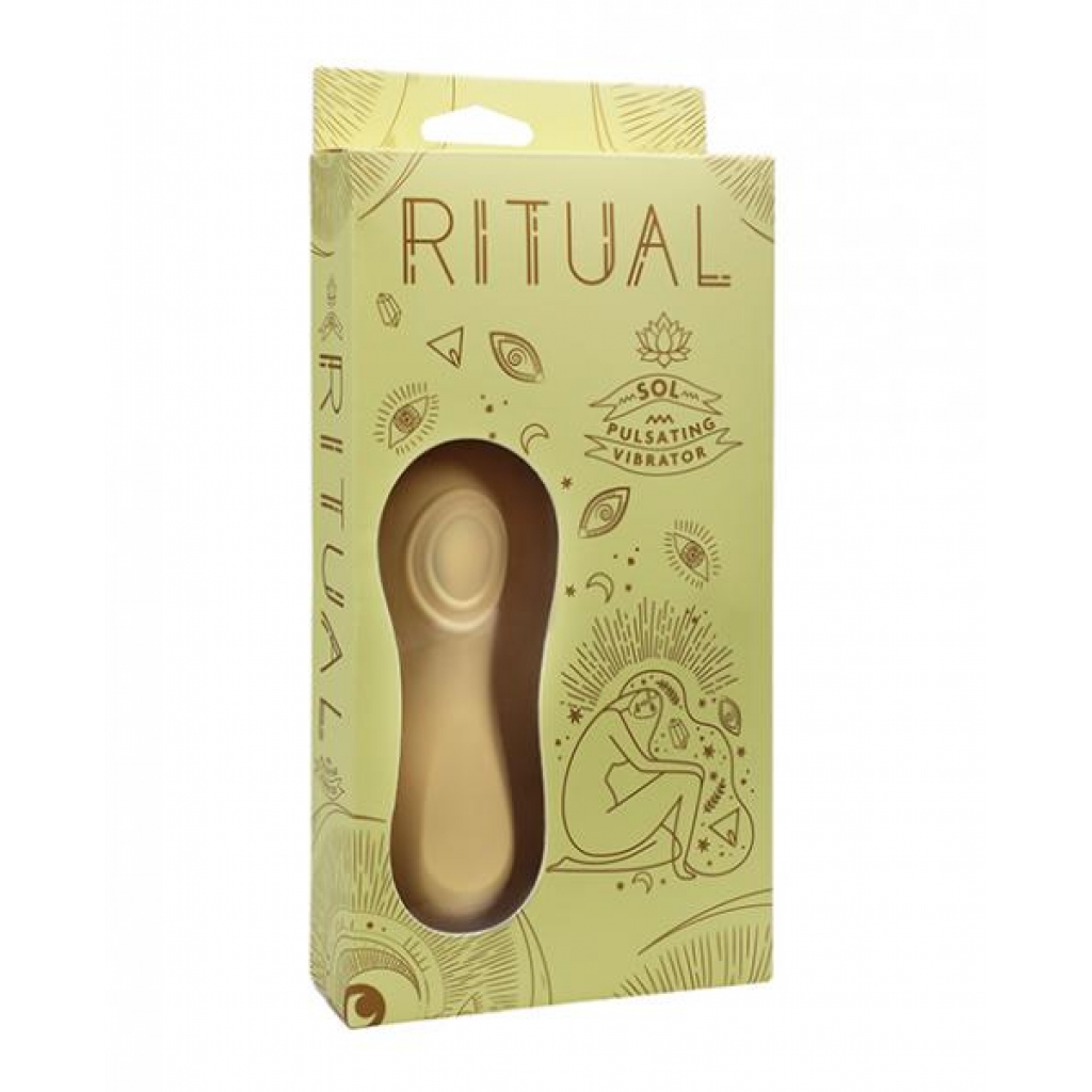 Ritual Sol Rechargeable Silicone Pulsating Vibe - Pure Pleasure