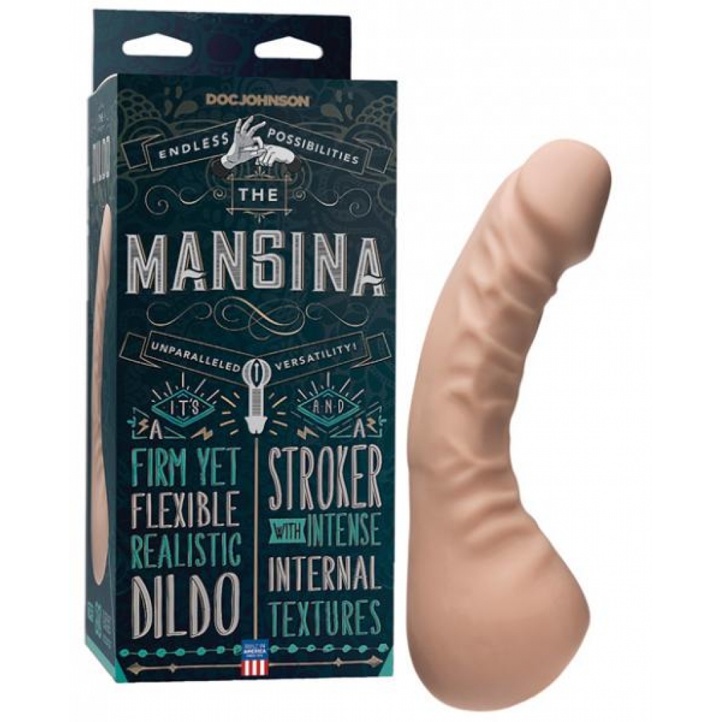 The Mangina 2-in-1 Stroker/Dildo - Versatile Pleasure