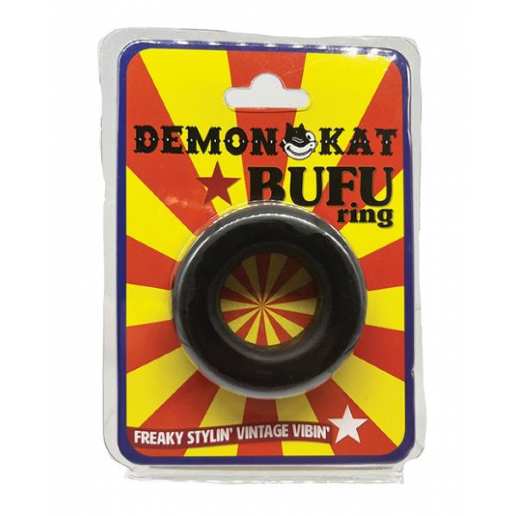 Demon Kat Bufu Ring - Black