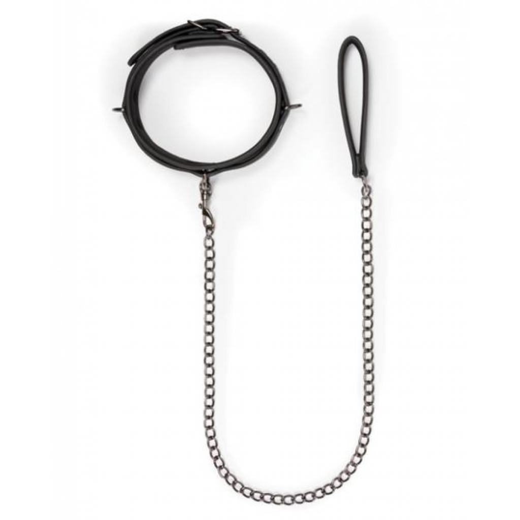 Easy Toys Fetish Collar & Leash Set - Black