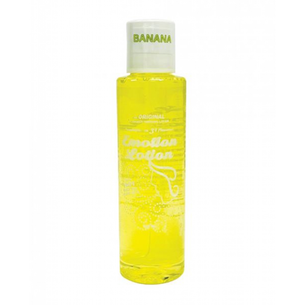 Emotion Lotion - Banana Flavor 4oz - Sensual Massage Oil