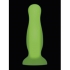 Luminous Anal Plug - Large Green Glow