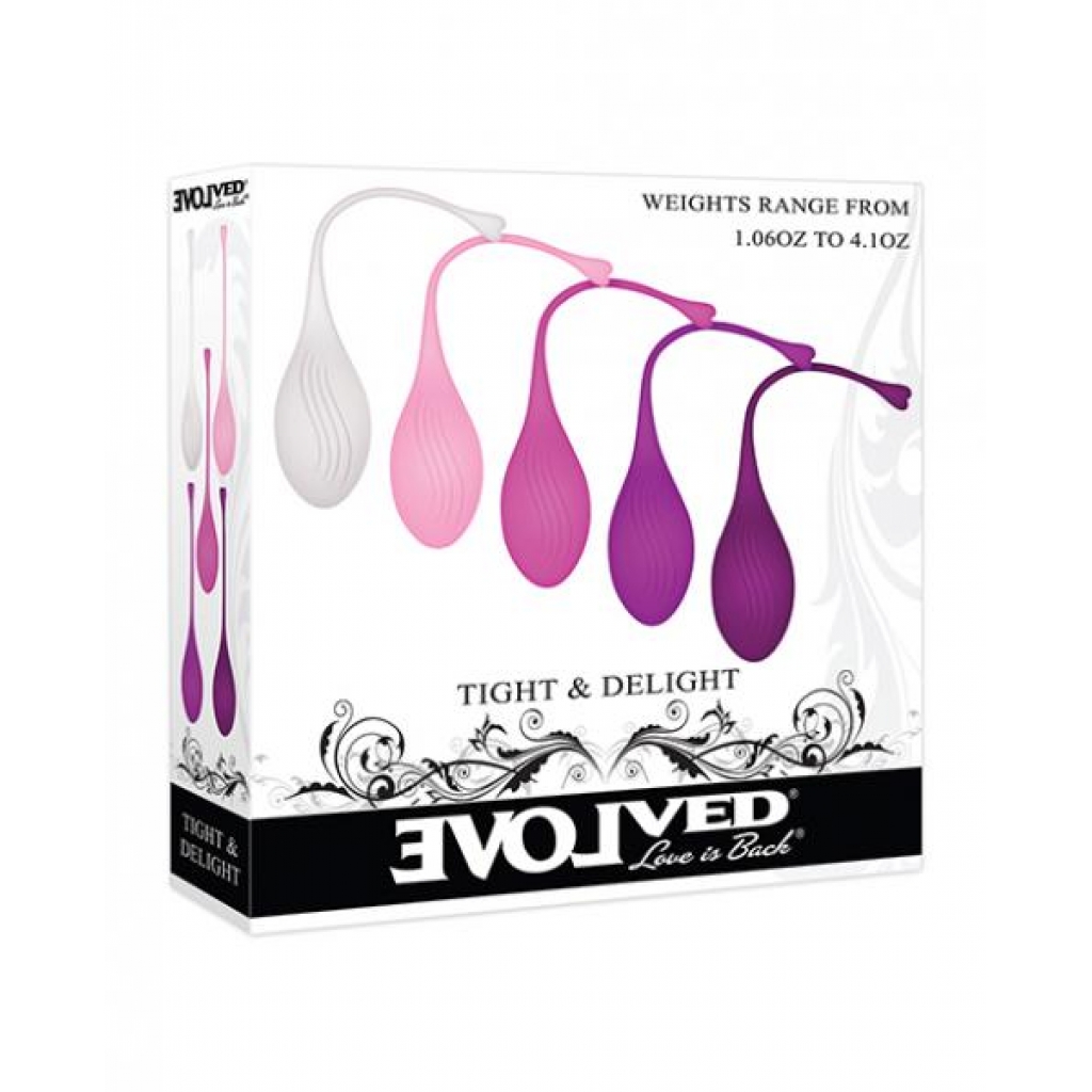 Evolved Tight & Delight 5-Piece Kegel Ball Set