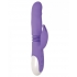 Thick & Thrust Bunny Dual Stimulating Purple Vibrator