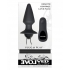 Evolved Plug & Play Remote-Controlled Anal Plug - Black