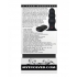 Kong Rechargeable Anal Plug with Remote Control - Black