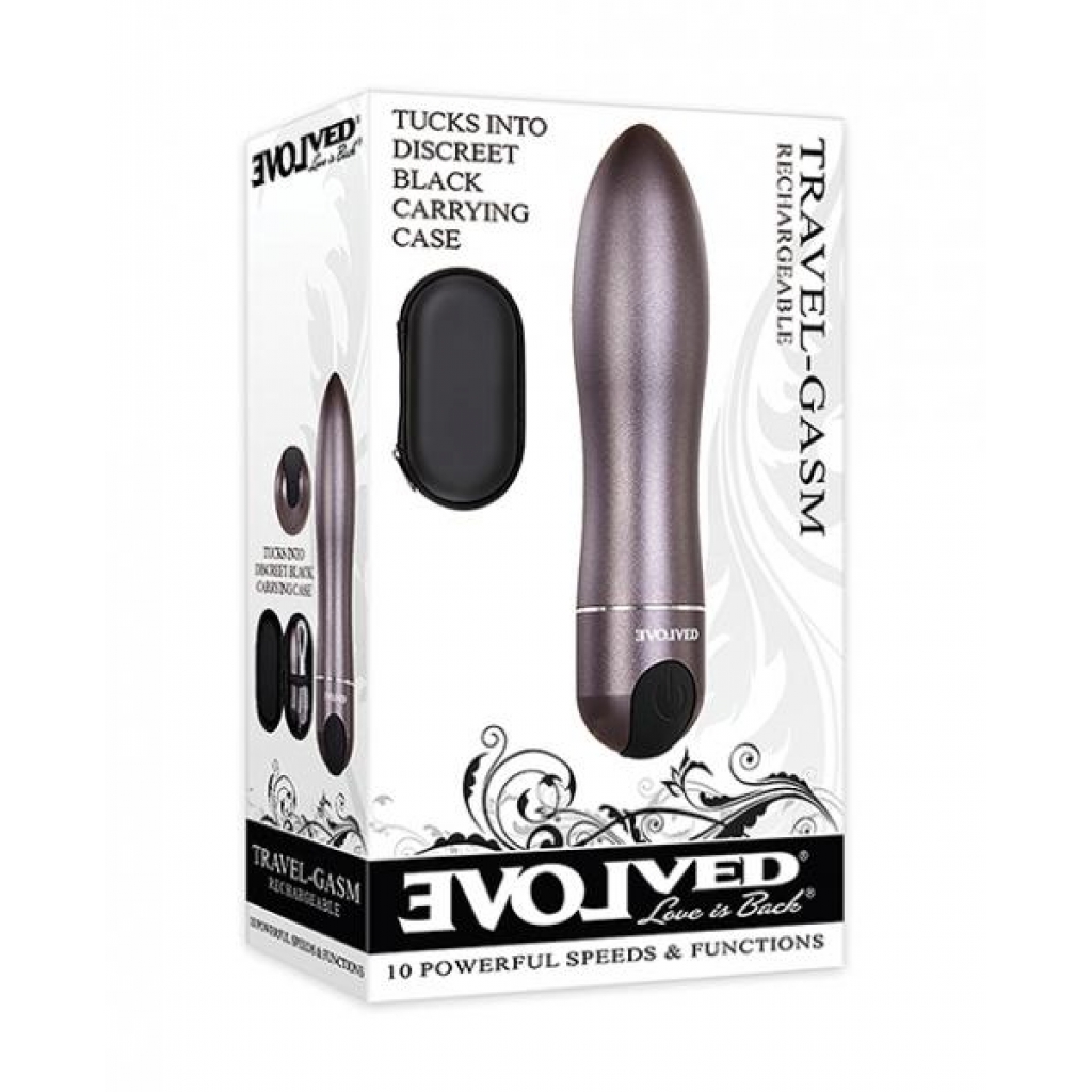 Evolved Travel Gasm Bullet - Grey