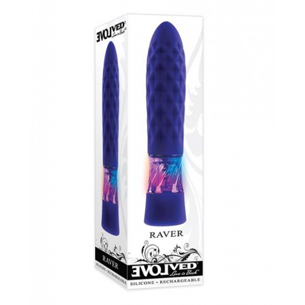 Evolved Raver Light Up Bullet - Vibrant Purple