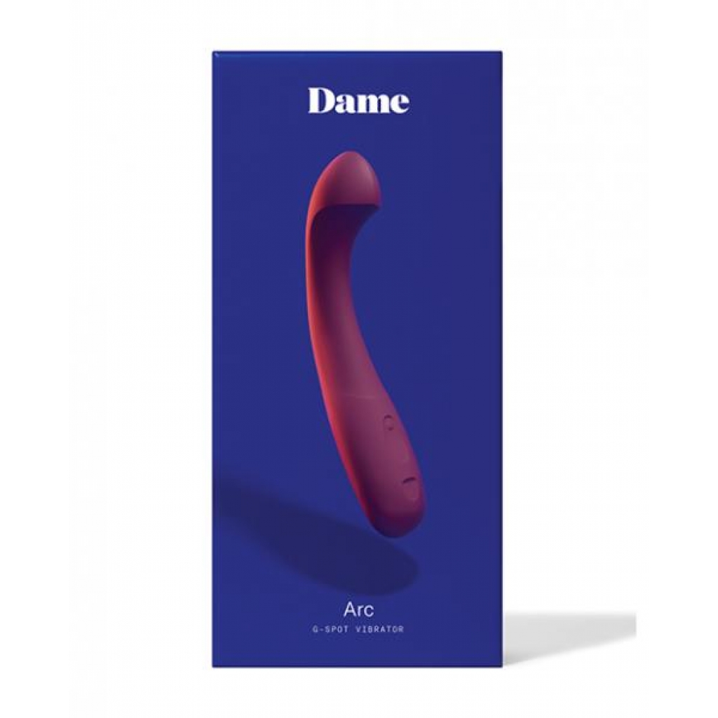 Dame Arc G-Spot Vibrator - Plum